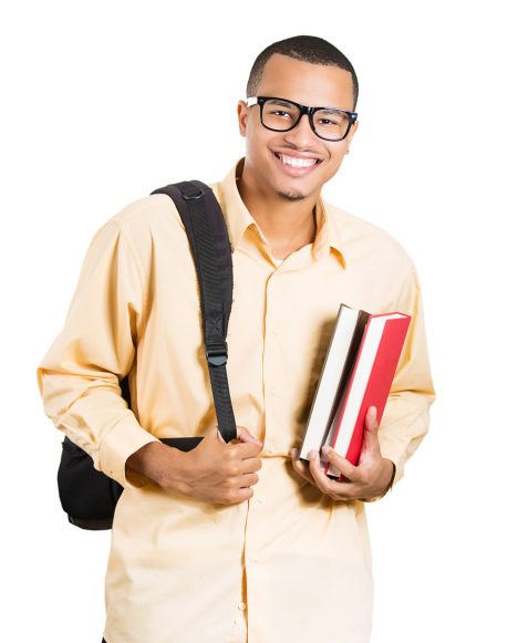 Camp - Smiling Student Holding Books