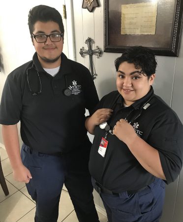 Allen and Vanessa Hurtado are studying at TSTC to become paramedics. The brother and sister hope to work together one day, but they also have other ambitions in the medical field.