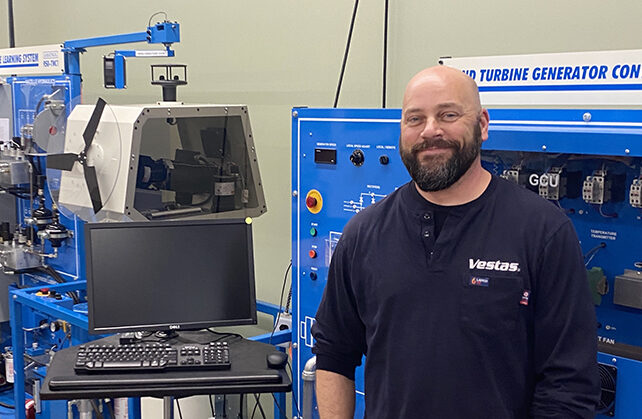 TSTC Wind Energy Technology instructor