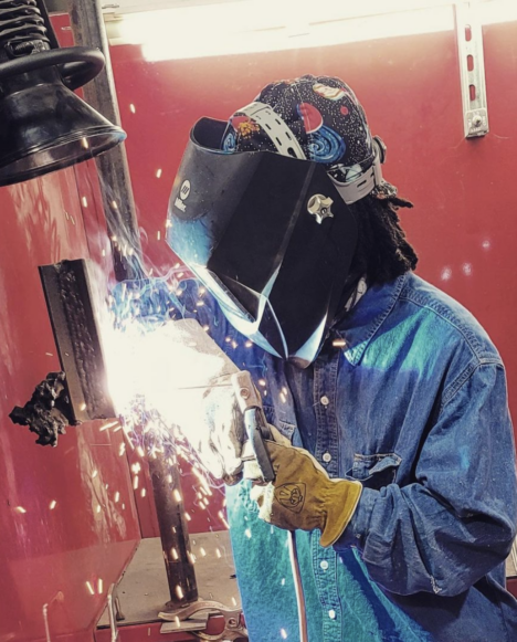 IG welding student welding 2021-10-22