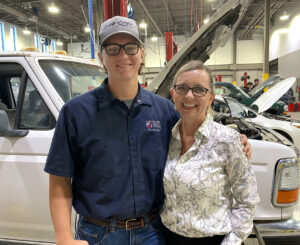 Ryan and Meredith Watassek 300x245 - Fort Bend ISD CTE director touts value of technical education as son trains in TSTC dual enrollment program