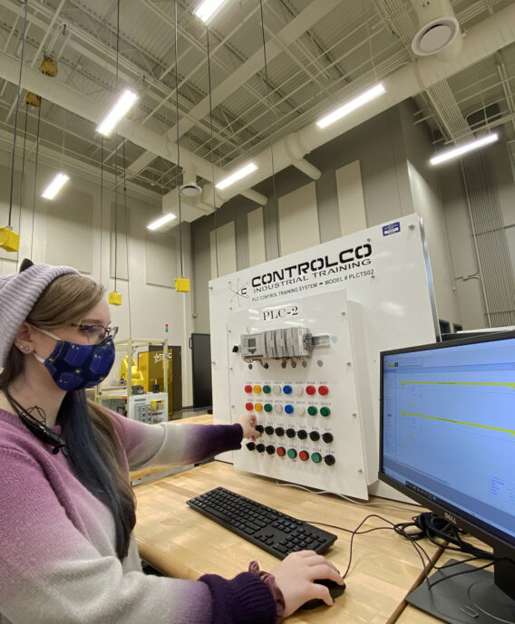 TSTC Electrical Power and Controls student hopes to bring diversity to