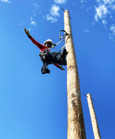 TSTC lineworker Jalen Larkins