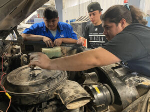 auto students 2 300x225 - TSTC Automotive Technology candidates for graduation learn value of working together