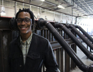 Welding Mitchell Jones II 300x232 - TSTC aims to help Black students seize welding opportunities