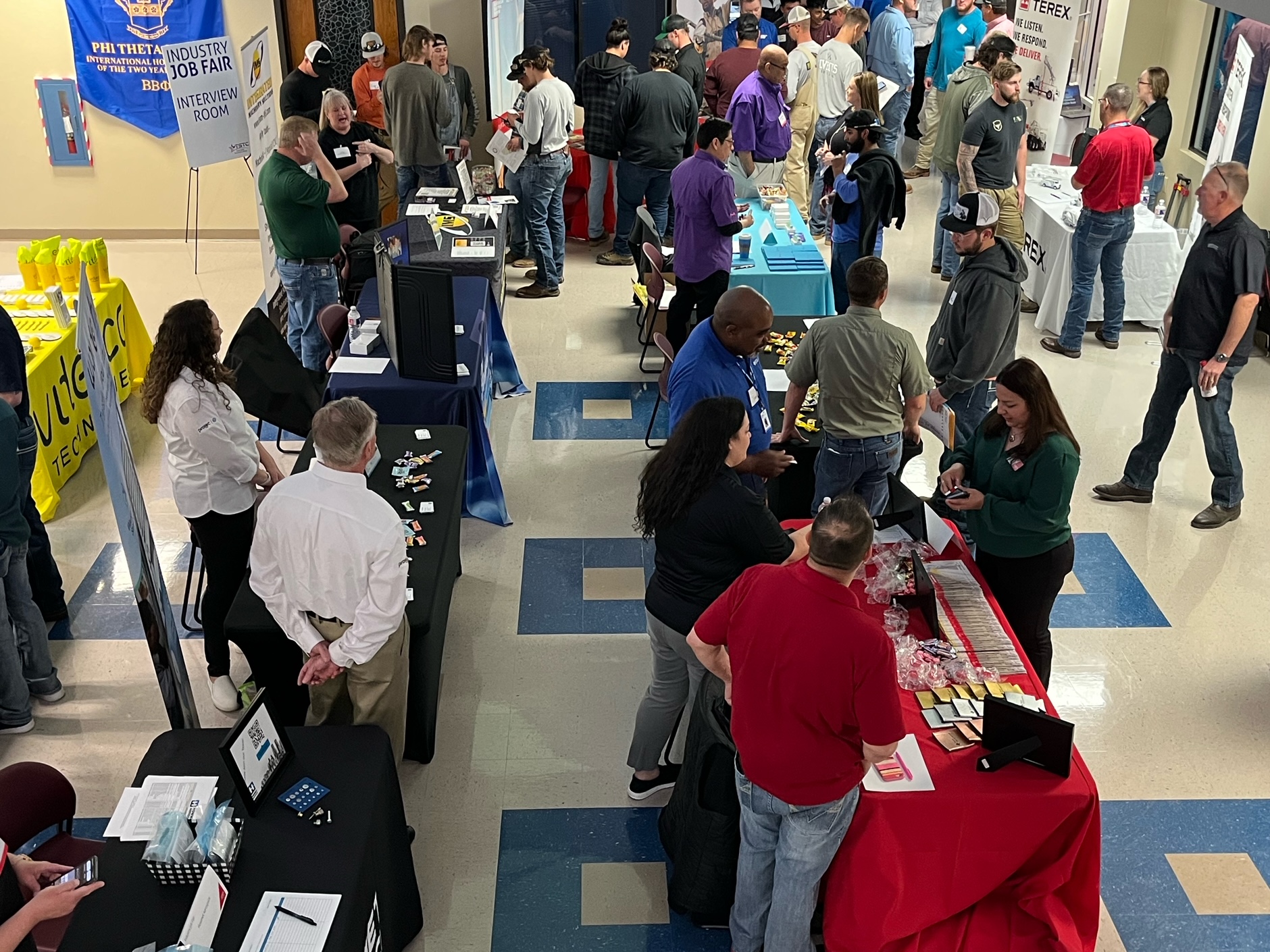 TSTC in Marshall holds Industry Job Fair TSTC