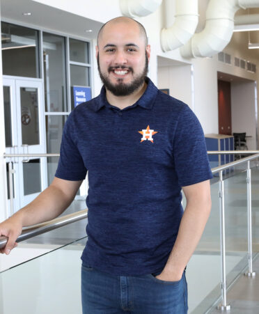TSTC Occupational Safety and Environmental Compliance student Andres Hinojosa became interested in the program because of his passion for caring for the environment.