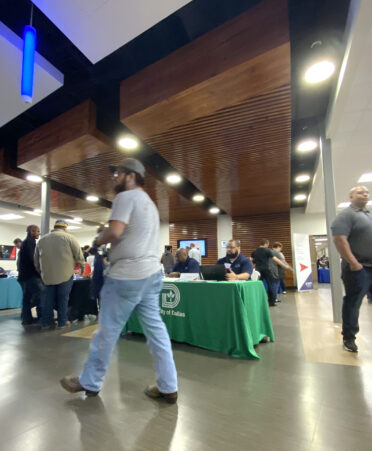TSTC students and alumni had the opportunity to connect with nearly 60 prospective employers during a recent Industry Job Fair.
