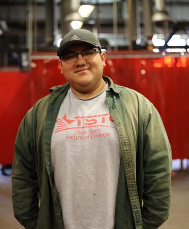 TSTC Welding Technology graduate Omar De La Cruz Jr. has welding in his blood -- two uncles and his grandfather were also in the industry.