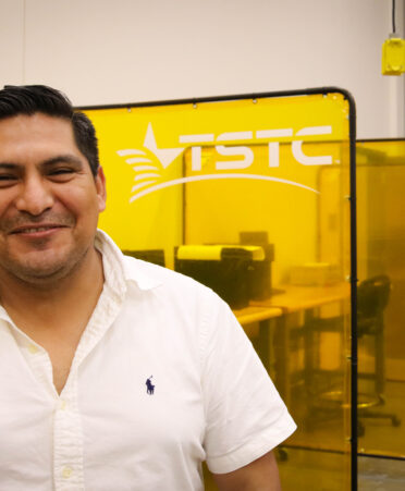 TSTC Robotics and Industrial Controls Technology student Lionel Silva is earning his Associate of Applied Science degree while he completes an apprenticeship at his current workplace.