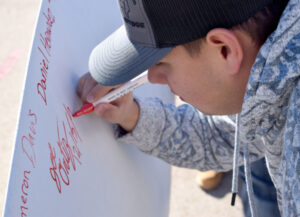 blade jose ortiz e1670445938778 300x217 - TSTC Wind Energy Technology students leave mark on campus, literally