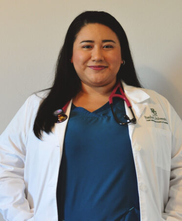 TSTC Nursing alumna Cassandra Borjas is studying for a Doctor of Nursing Practice Family Nurse Practitioner degree at Baylor University.