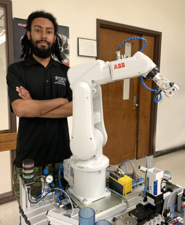 Fabian Alejandre is a Mechatronics Technology student at TSTC’s Harlingen campus.