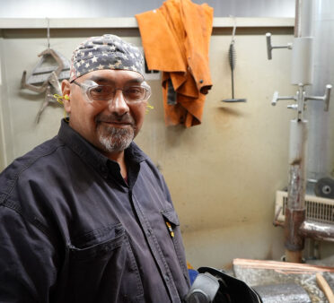 Jose Garcia decided to enroll in TSTC’s Welding Technology program to learn more welding techniques.