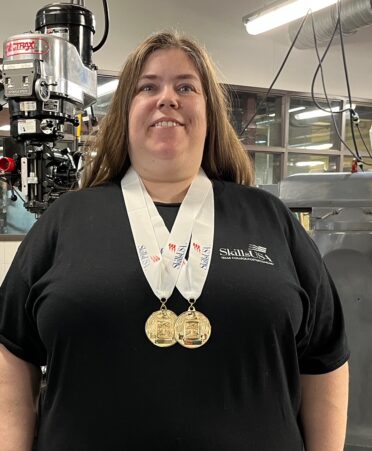 TSTC in East Williamson County Angel Brondel Precision Machining Technology SkillsUSA Texas