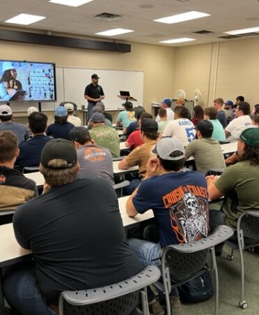 Waco Career Services Chevron visit