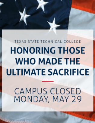 Campuses closed in honor of Memorial Day
