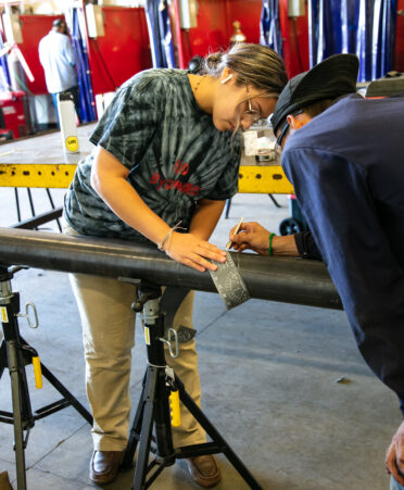 2S0A2906 372x451 - TSTC’s female welding students encourage other women to join the industry