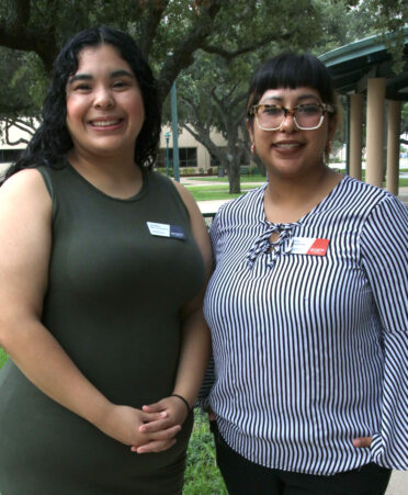 Sandra De La Garza and TSTC alumna Kelly Guajardo are Career Services representatives at TSTC’s Harlingen campus.