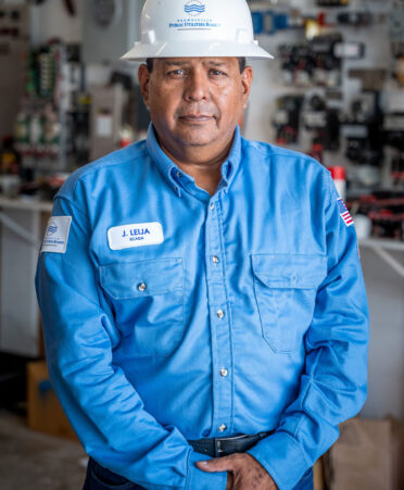 TSTI graduate Jose Luis Leija is an electrical maintenance supervisor with the Brownsville Public Utilities Board. He recently completed a five-week Industrial Systems training program through TSTC’s Workforce Training and Continuing Education department.