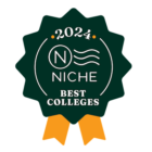 2024 Niche Best Colleges logo
