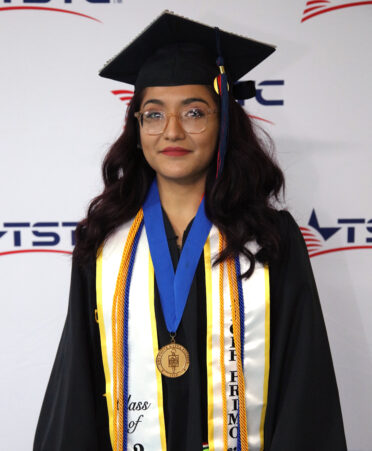 Recent TSTC Surgical Technology graduate Celestial Martinez has accepted a full-time job as a surgical technician with Doctors Hospital at Renaissance.