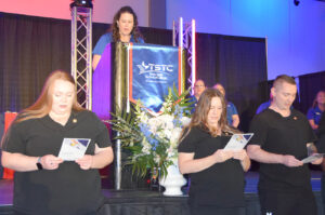 nurse pinning 300x199 - TSTC honors West Texas fall graduates during commencement ceremony