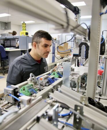 TSTC student Daniel Price knew that he was capable of more than his previous career offered. He is in his second semester with the Automation and Controls Technology program. (Photo courtesy of TSTC.)