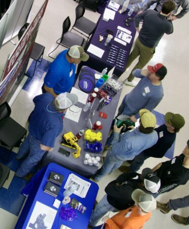 A total of 65 companies attended the TSTC Industry Job Fair in Marshall on March 21. (Photo courtesy of TSTC.)