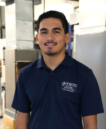 Sergio Godina is an HVAC Technology student at TSTC’s Harlingen campus.