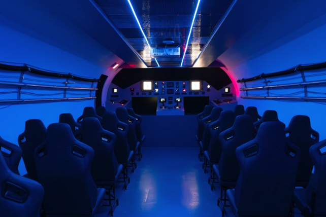 Challenger Learning Center Interior - Harlingen