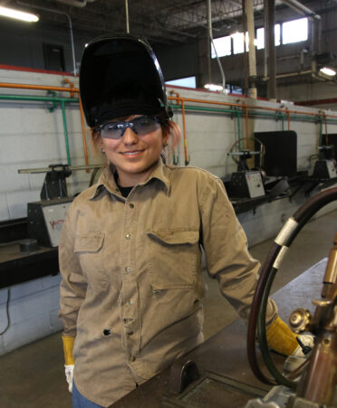 Laura Torres is a Welding Technology student at TSTC’s Harlingen location.