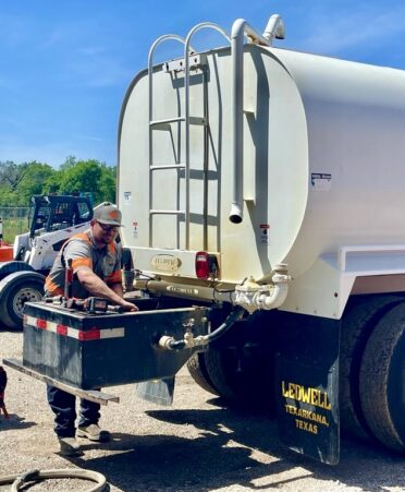 TSTC Diesel Equipment Technology graduate Terrance “TJ” Holland became Sunstate Equipment’s youngest field service technician at the Balch Springs location on his 21st birthday. (Photo courtesy of TJ Holland.)