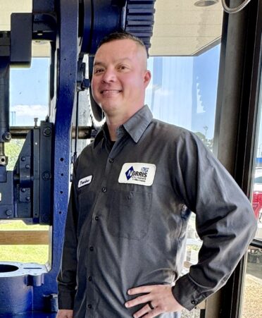 Rolando Trevino graduated from TSTC’s Precision Machining Technology program and now works as a CNC machinist/draftsman for Norris Cylinder in Longview. (Photo courtesy of TSTC.)