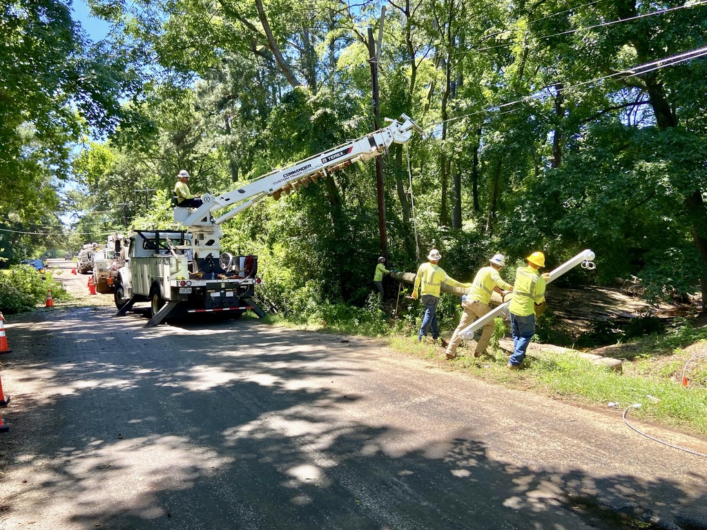 Recent East Texas storms put Electrical Lineworker graduates to the test 64811746 4FD6 4537 A6AE 4BC37BD87B16 1 105 c - Recent East Texas storms put Electrical Lineworker graduates to the test