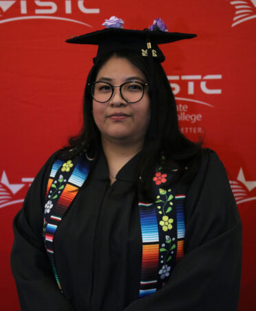 Recent TSTC Business Management Technology graduate Ruth Rios now works for the human resources department at the city of Harlingen.