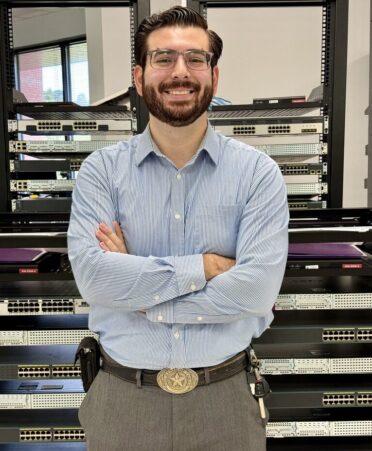 TSTC graduate Christian Brannon is currently a senior software technician for L3Harris Technologies Inc. in Greenville, Texas. (Photo courtesy of TSTC.)