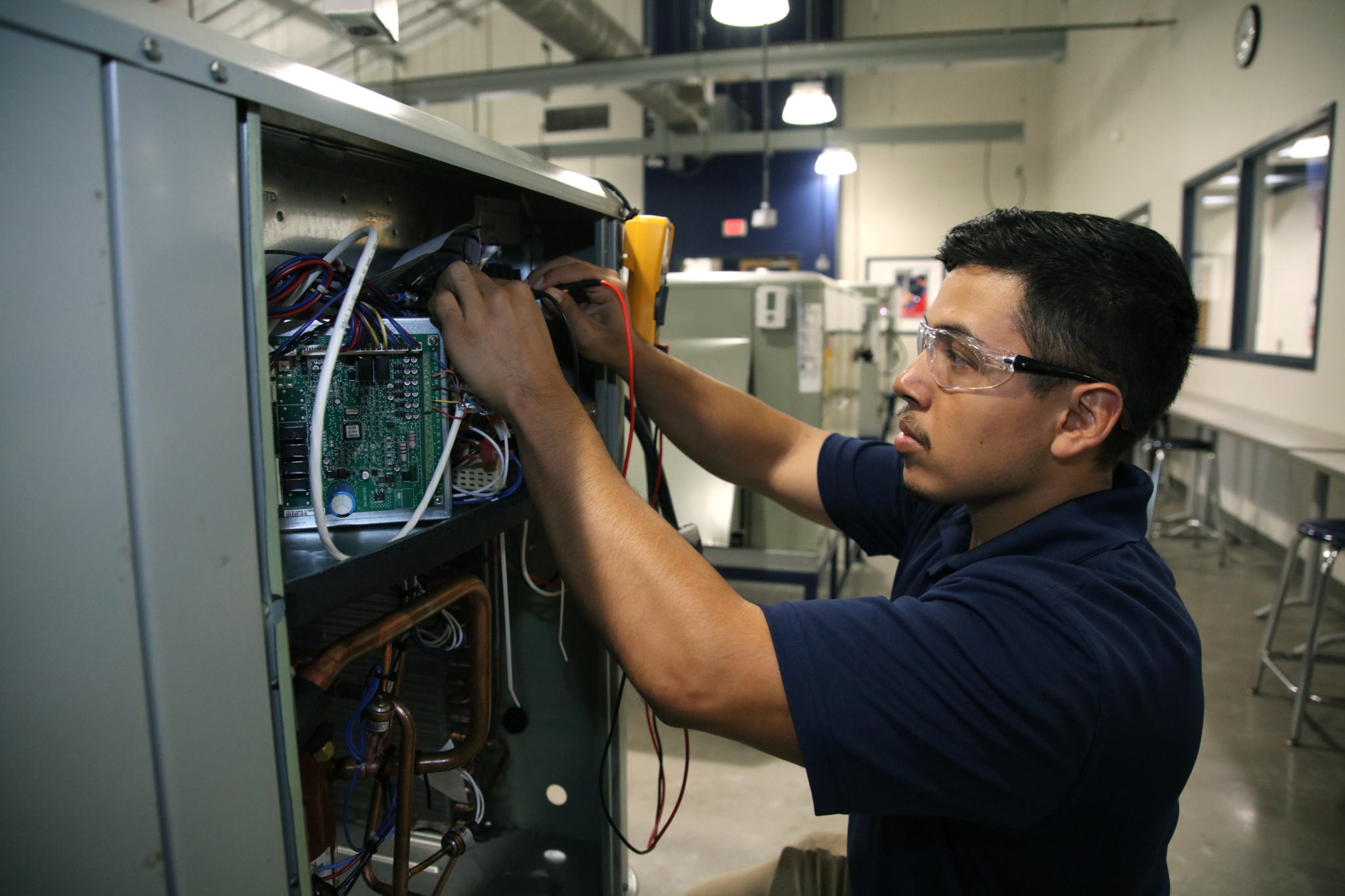 TSTC HVAC Technology student hones skills with eye toward future