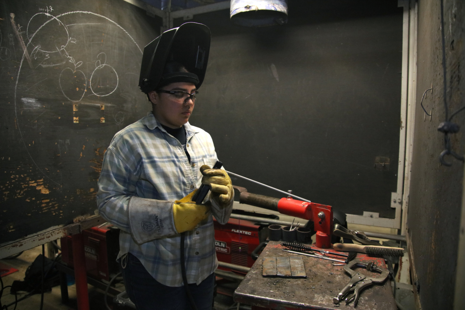 Student finds niche in TSTC’s Welding Technology program TSTC