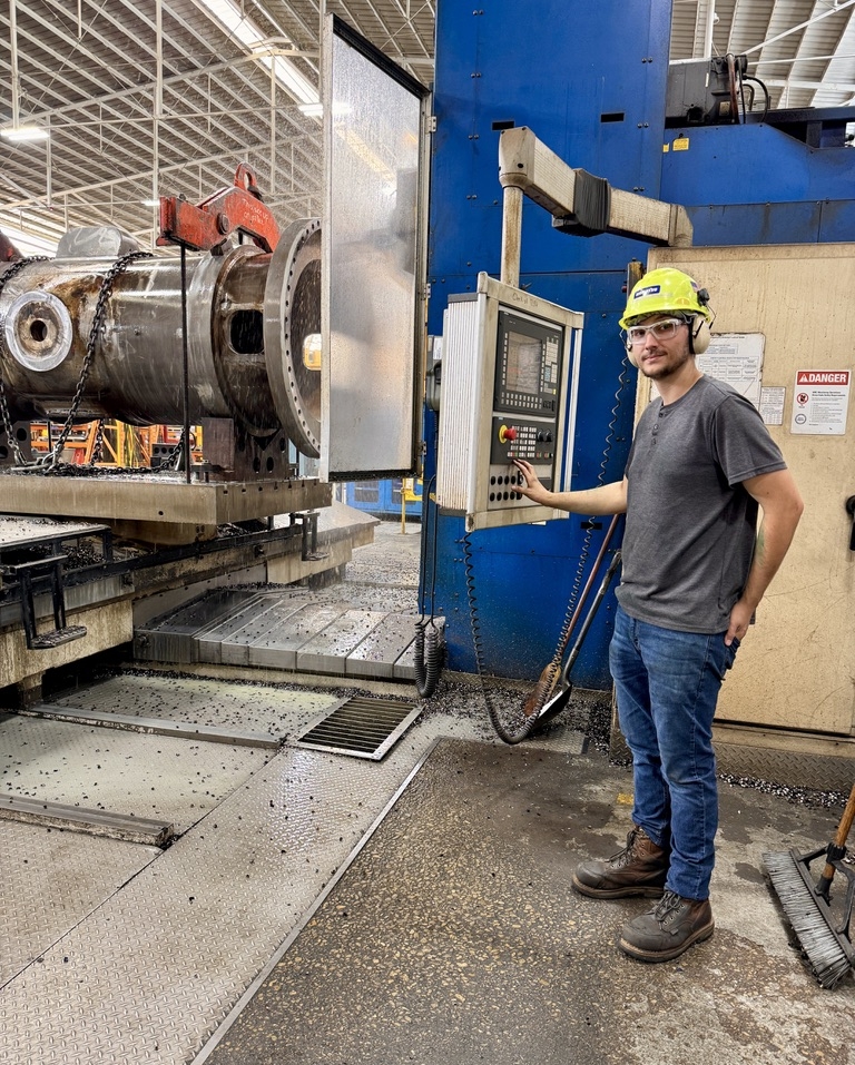 TSTC Precision Machining Technology student gets internship with