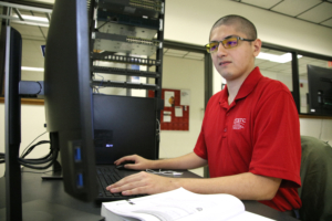 2R7A2195 300x200 - Driven to sharpen technology skills, TSTC student pursues Cybersecurity degree