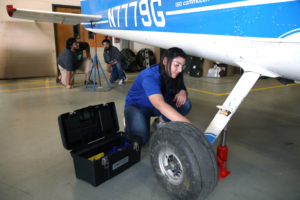 Former Marine finds niche in TSTC’s Aircraft Airframe Technology program 2R7A2464 300x200 - Former Marine finds niche in TSTC’s Aircraft Airframe Technology program