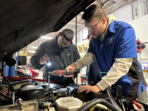IMG 7630 300x225 - Army veteran’s former military job informs shift to automotive education at TSTC