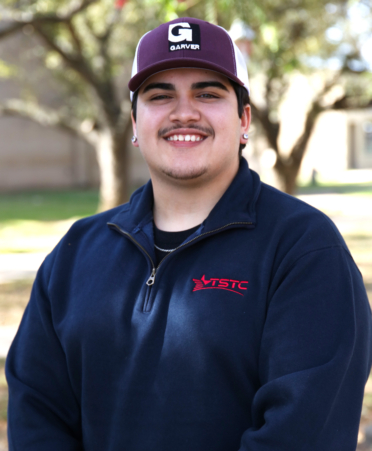 Damian Porras, a TSTC Drafting and Design student, is an intern at Garver, an engineering, planning and environmental services firm.