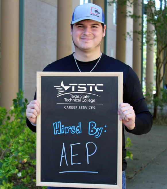 TSTC graduate hired by AEP