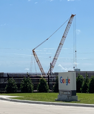 Google is one of the companies building data centers in Red Oak in Ellis County. (Photo courtesy of TSTC.)