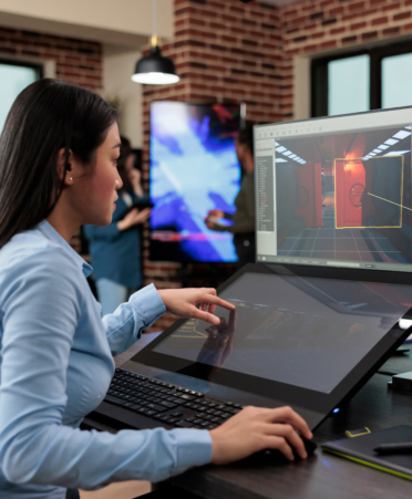 The Digital Media Design program at Texas State Technical College is preparing a new wave of creative innovators with cutting-edge skills for high-demand jobs in design and digital storytelling.