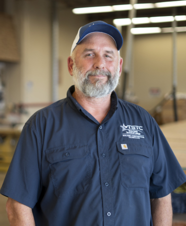David Wines, a Building Construction Technology instructor at TSTC’s Waco campus, said a degree from the program can take students beyond general labor positions so they can make a decent salary. (Photo courtesy of TSTC.)