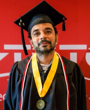 Recent TSTC graduate Mohamed Deyab received an Associate of Applied Science degree and a certificate of completion in HVAC at TSTC’s Summer 2025 Commencement on Aug. 22.