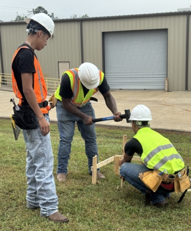 TSTC’s Building Construction program recently made its Marshall campus debut, with 32 new students pursuing certificates of completion. (Photo courtesy of TSTC.)